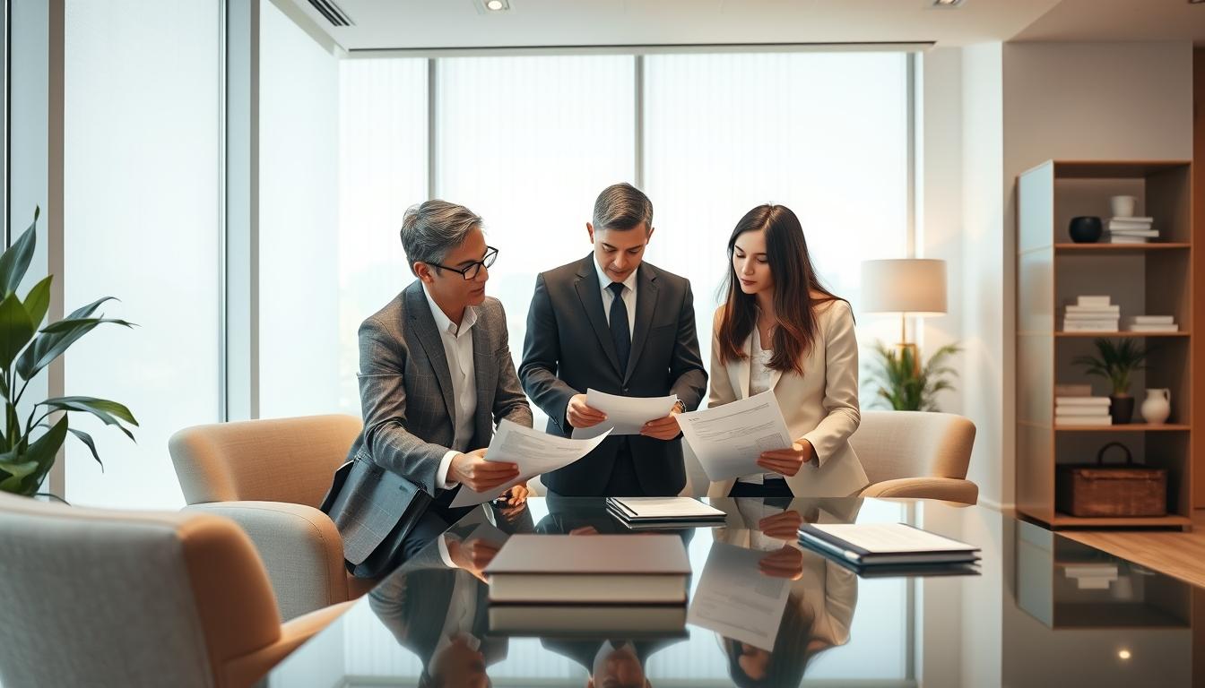 Property settlement documents and transfer review